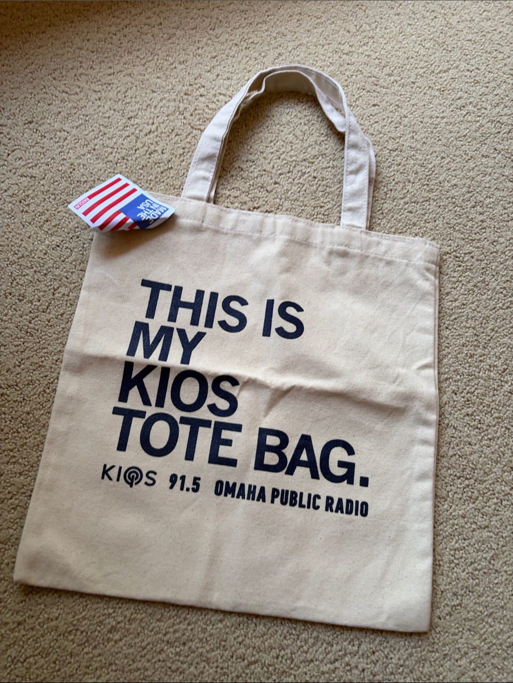 Raygun Publicly Radio Tote Bag NWT